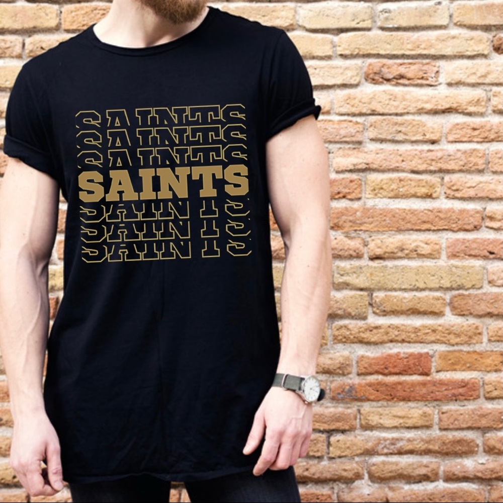 Saints New Orleans Football Custom Made Unisex Gameday T-Shirt